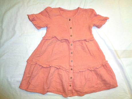 Pěkné lososové vzdušné šaty, george,110