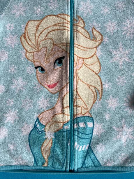 Flísová mikina elsa, h&m,122
