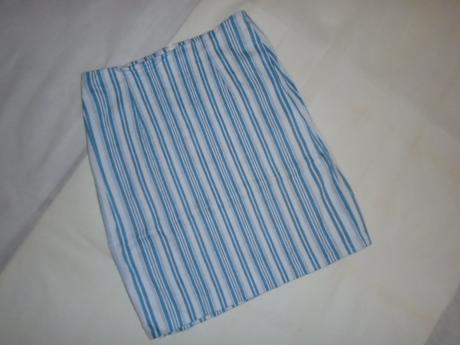 Sukně elastická proužek vel m 38 pouzdrová, m