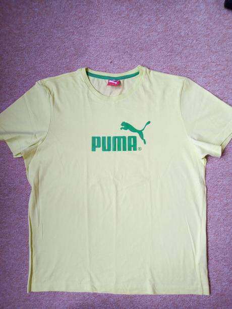 Tričko zn."puma" vel."l" je větší, puma,l