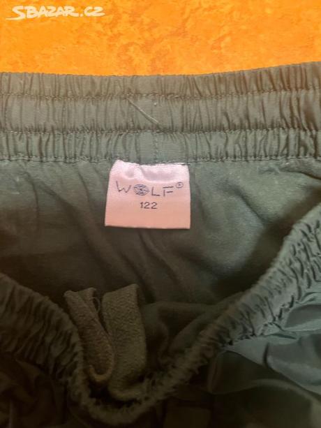 Šusťáková souprava podšitá bavlnou wolf, wolf,122