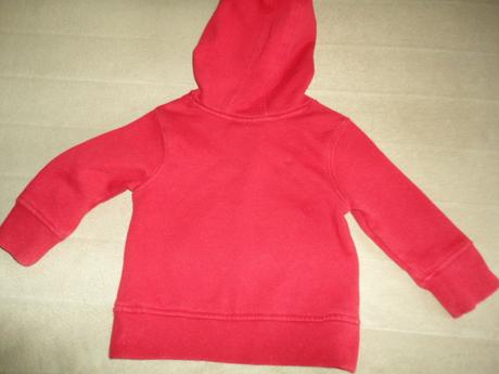 Hezká mikina george, vel. 9-12 měsíců (11kg), george,80