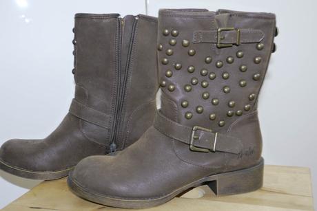 Hnede polokozacky rovna podrazka blowfish vel.37, 37