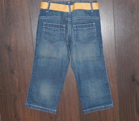 Top stav - džíny, rovný střih - vel.3roky, marks & spencer,98
