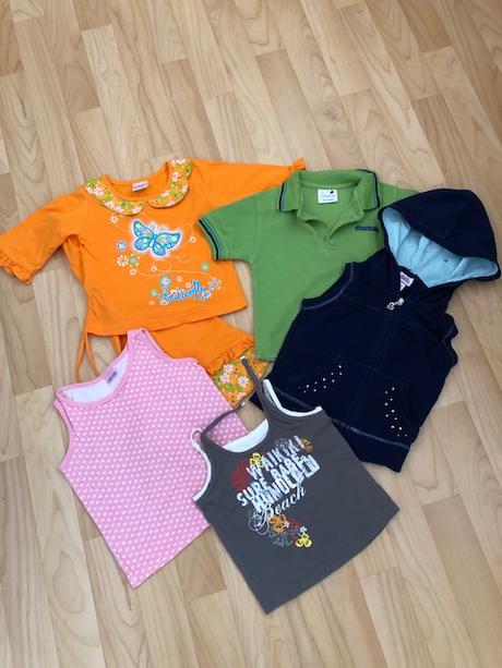 Mix oblečení pro holčičky, 6ks,vel.104, 104–116