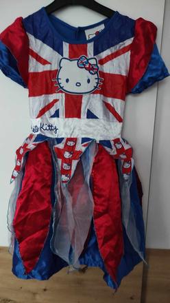 Šaty hello kitty 116 -128, 
