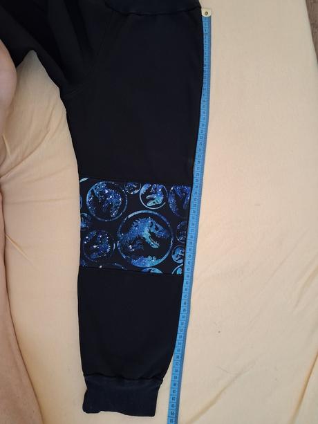 Softshellové kalhoty s dinosaury, 110