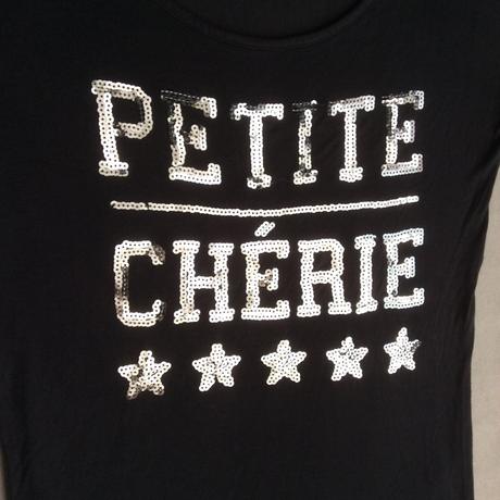 Tričko s flitry   158-164   (12-14 let), 164