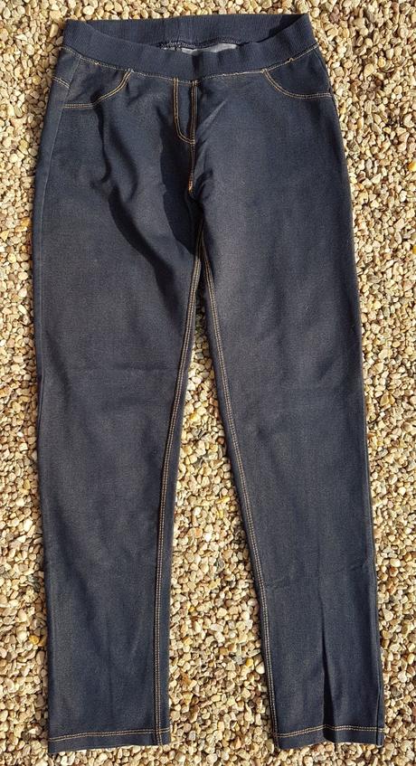 N29	dívčí džegíny vel. 152, nutmeg,152