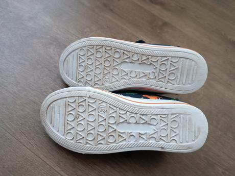 Chlapecké plátěné tenisky f&f, vel.31, dinosauři, f&f,31