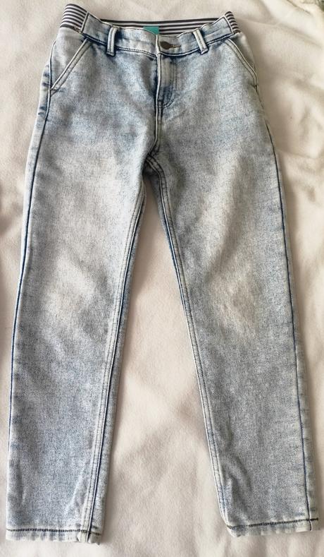 3x dětské džíny,122/128, 128