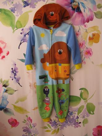 Fleecový overal na spaní pejsek, george,92