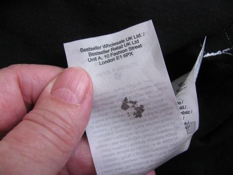 Dámské černé bavlněné tričko, m