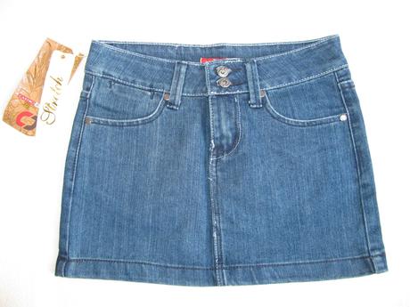 Elastická džínová sukně-castro jeans, 34