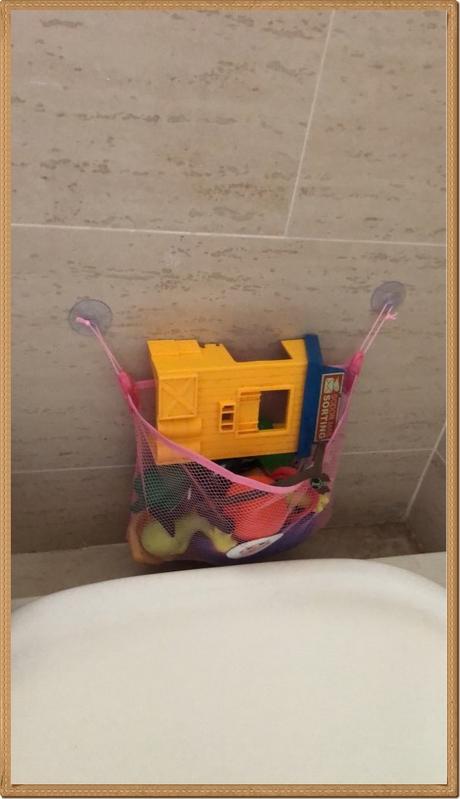 Pytlík na hračky do vany, 