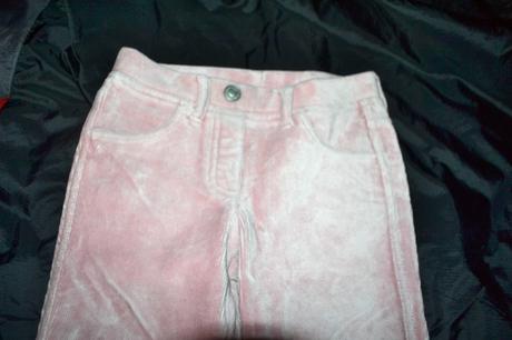 Sametové legíny,kalhoty benetton,v.128, benetton,128