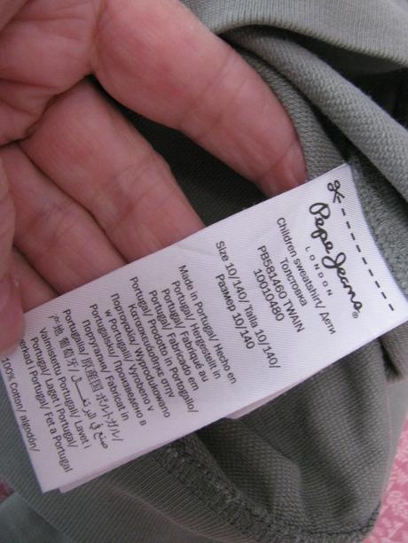Krásná bavlněná chlapecká mikina pepe jeans, pepe jeans,140