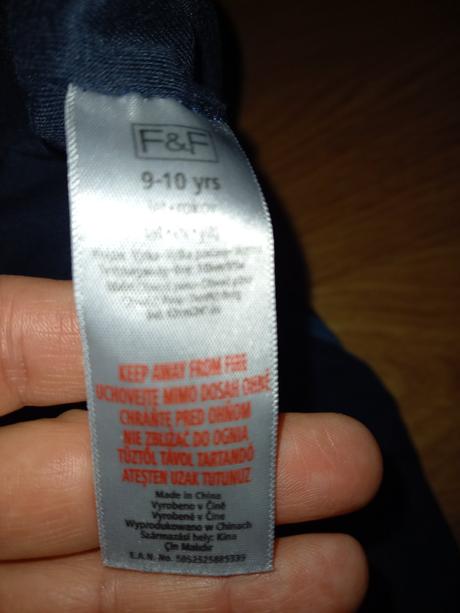 Športové nohavice/tepláky s podšívkou, f&f,140