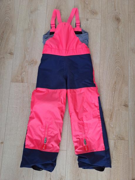Dětské lyžařské kalhoty s laclem 122/128, wedze,122