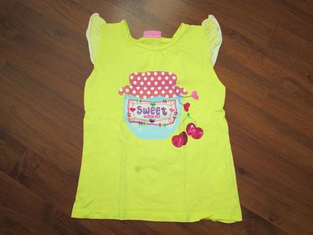 Žluté tričko s třešínkami, 104