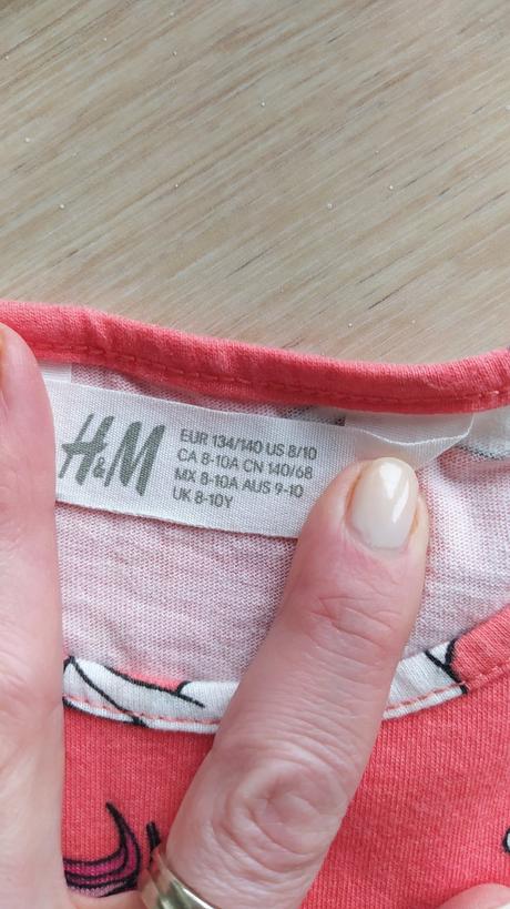 Šaty, velikost 134, h&m,134