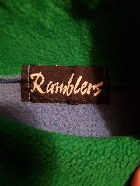 Fleesová mikina značky ramblers, vel. neuvedena. d, 86