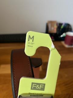 Kožený pásek pánský klučičí, f&f