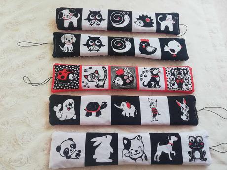 Látková mini leporela, 