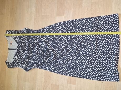 Šaty letní černobílé puntíky el eva lhotáková, 44