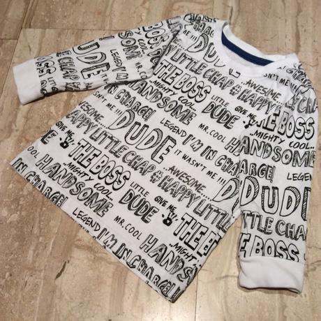 Bavlněné tričko s nápisy zn. matalan, matalan,86