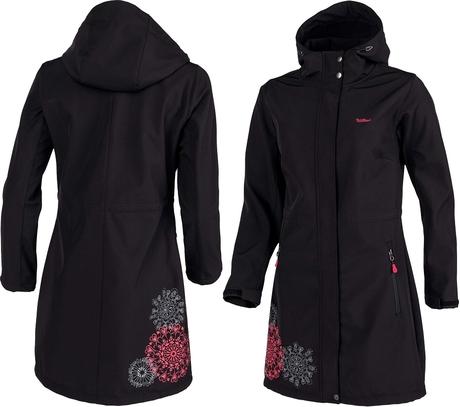 Softshellový kabát s kapucí vel. xl vzor mandala, xl