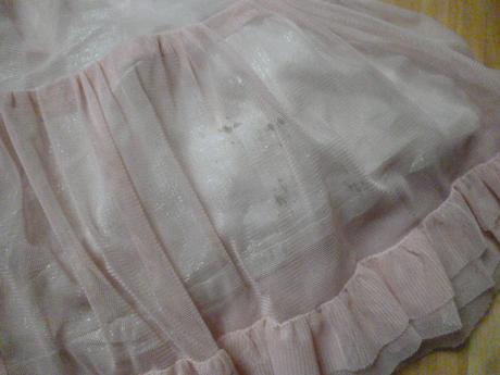 Tylová třpytivá sukně 8-9, 134