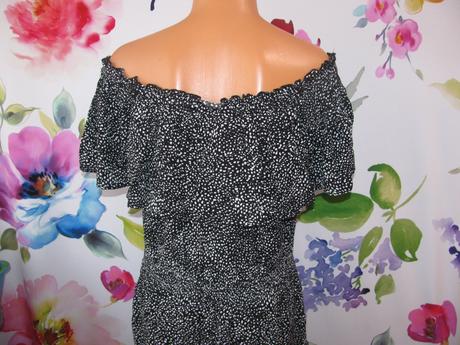 Letní černobílé šaty nutmeg, nutmeg,40