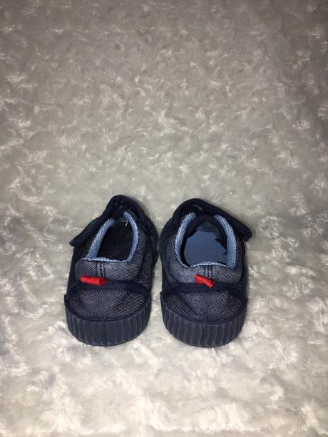 Modré plátěné boty monkey, 20