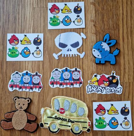 Nášivky a nažehlovačky pro kluky,