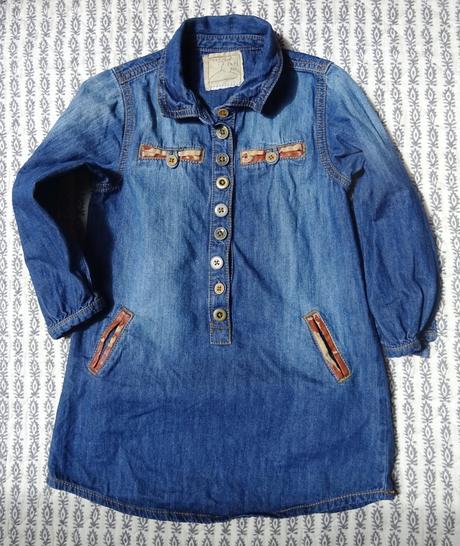 Riflové šaty, next,104