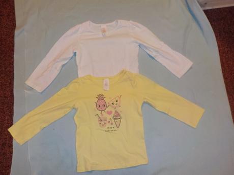 Tričko s dlouhým rukávem - 2 ks, baby club,92