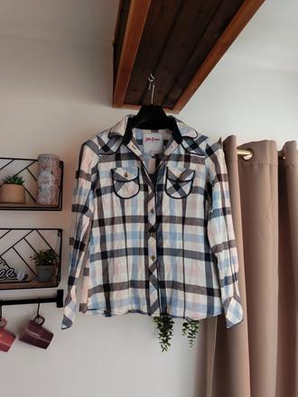 Károvaná košile 164/170, s/m, 170