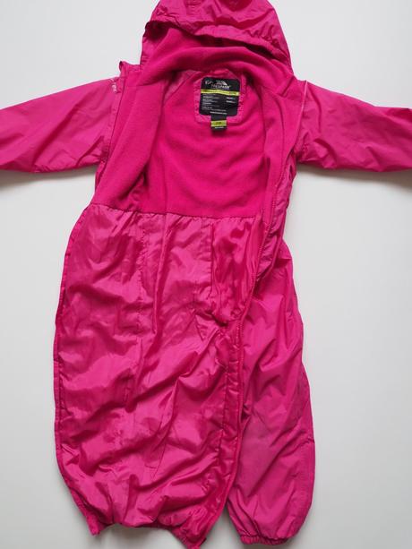 Zateplená kombinéza do deště vel 116, 116