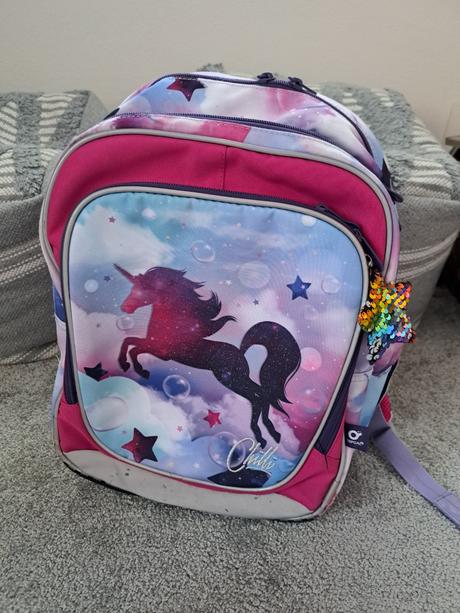 Školní batoh topgal s jednorožcem, 