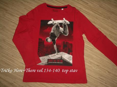 Triko dl.rukáv vel.134-140, 134