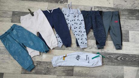 Tepláky chlapecké 7x vel.80-86, primark,80