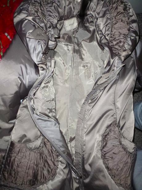 Luxusně originálně-elegantní bundo-kabát-vel.m-l, m