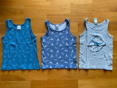 Chlapecká tílka, 3ks - dopodopo, vel. 98/104, dopodopo,104