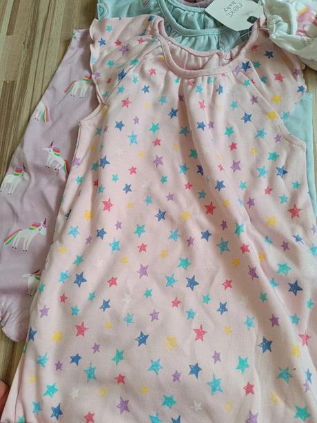 4 pack overal s jednorožci, duhy 86 next, next,86