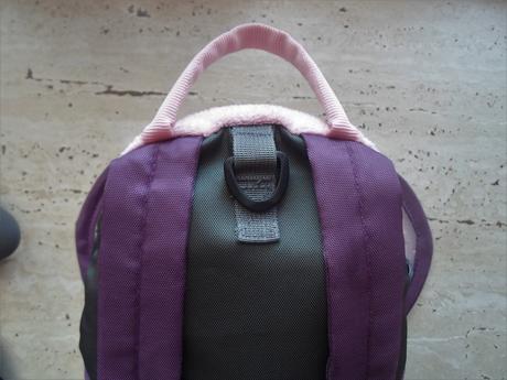 Littlelife růžový fialový dětský vodící batoh batů,