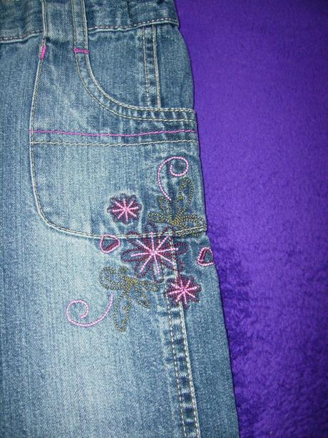 Rifle s vyšíváním pro holčičku, palomino,104