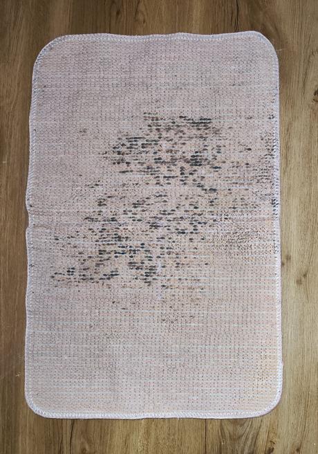 Růžová sada 3ks koupelnových předložek, 