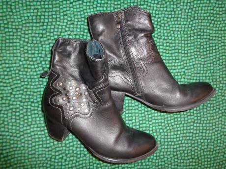 Luxusní kožené středně vysoké boty marco tozzi, marco tozzi,39