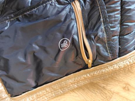 Bronzová béžová bunda calvin klein, calvin klein,s